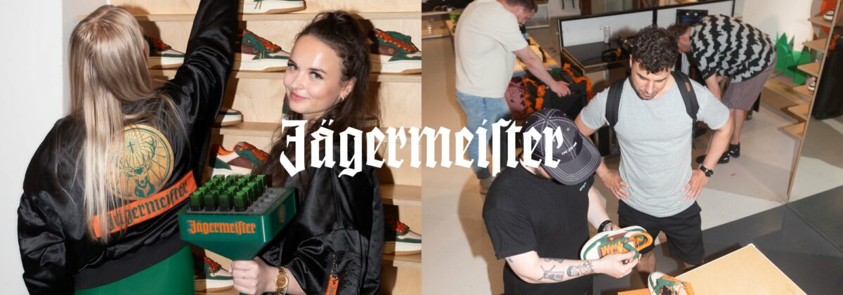 Jäger x Flowers for Society: Limitka a launch party v centru