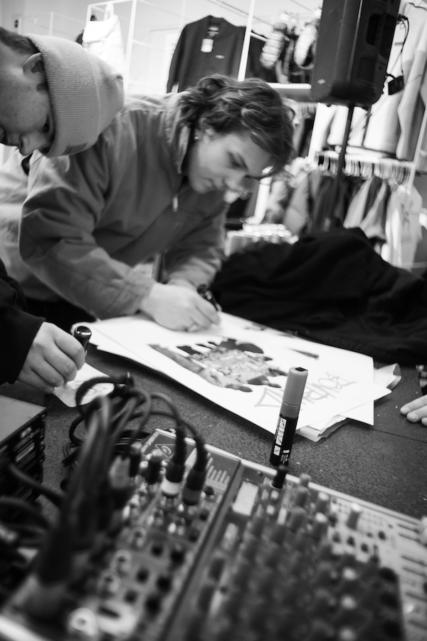 Gufrau release party galerie