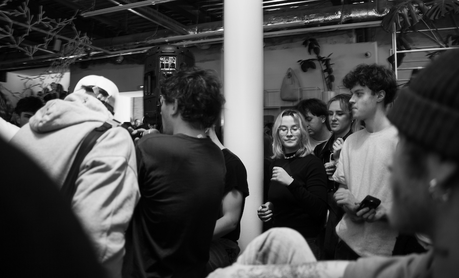 Gufrau release party galerie